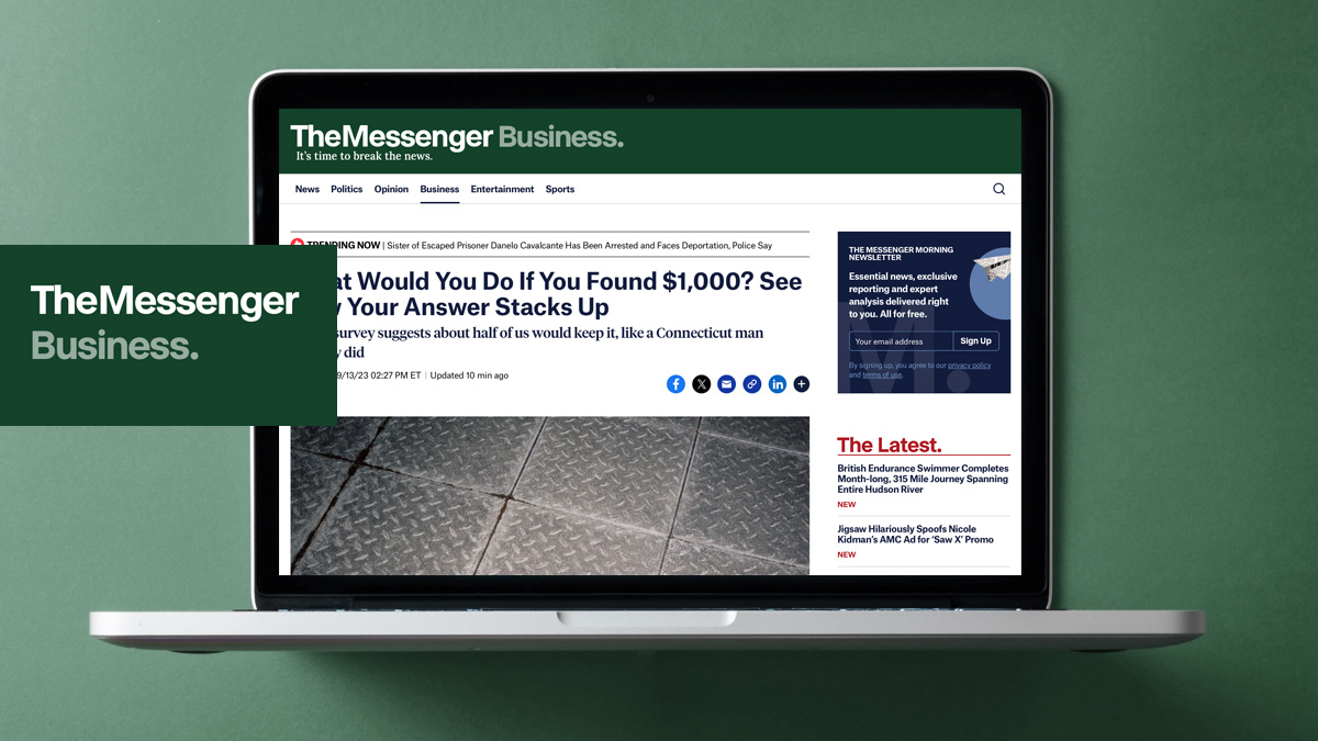 TheMessenger Business Article - كيم سكولر